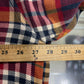 Y2K Abercrombie & Fitch Insulated Heavy Checkered Flannel Button Up Shirt Size L
