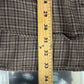 Y2K Gap Brown Plaid Button Up Flannel Shirt Size XL