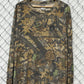 Y2K Jerzees Outdoor Woodland Hunting Camo Long Sleeve Shirt Size 3XL