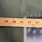 Vintage 90's Nike Faded Olive Green Small Swoosh Sweater Size Medium
