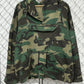 Vintage Hand Made Military Camo Pullover Hoodie Size XXL