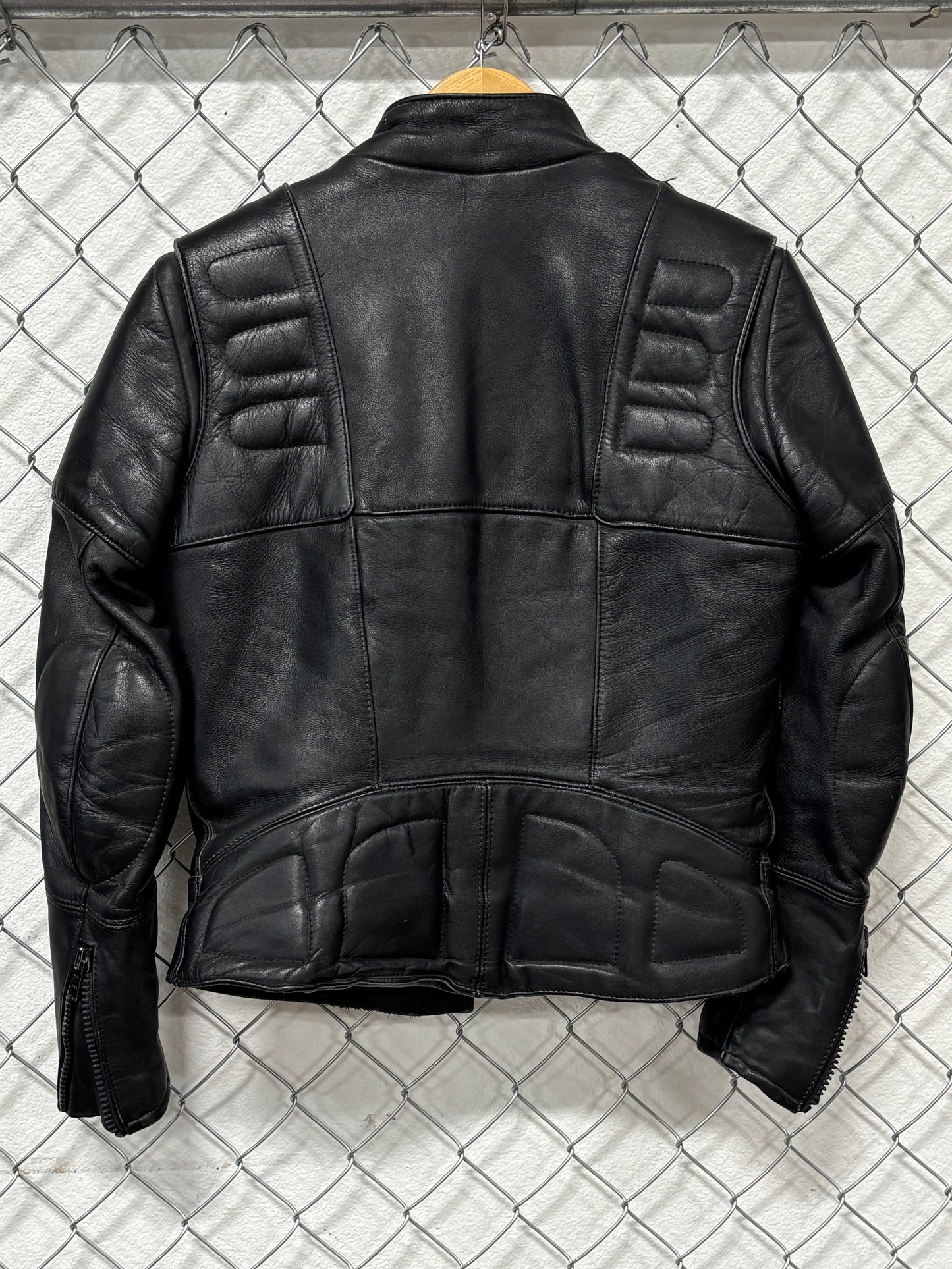 Harley Davidson Leather Hein Gericke Motorcycle Jacket Size 36