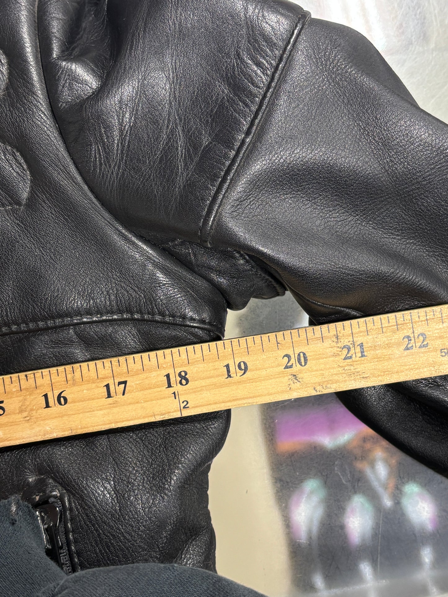 Harley Davidson Leather Hein Gericke Motorcycle Jacket Size 36