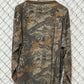 Vintage 90's RealTree Hunting camo Woodland Long Sleeve Shirt Size XXL