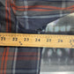 Carhartt Plaid Sherpa Insulated Heavy Button Up Work Shirt Size Large