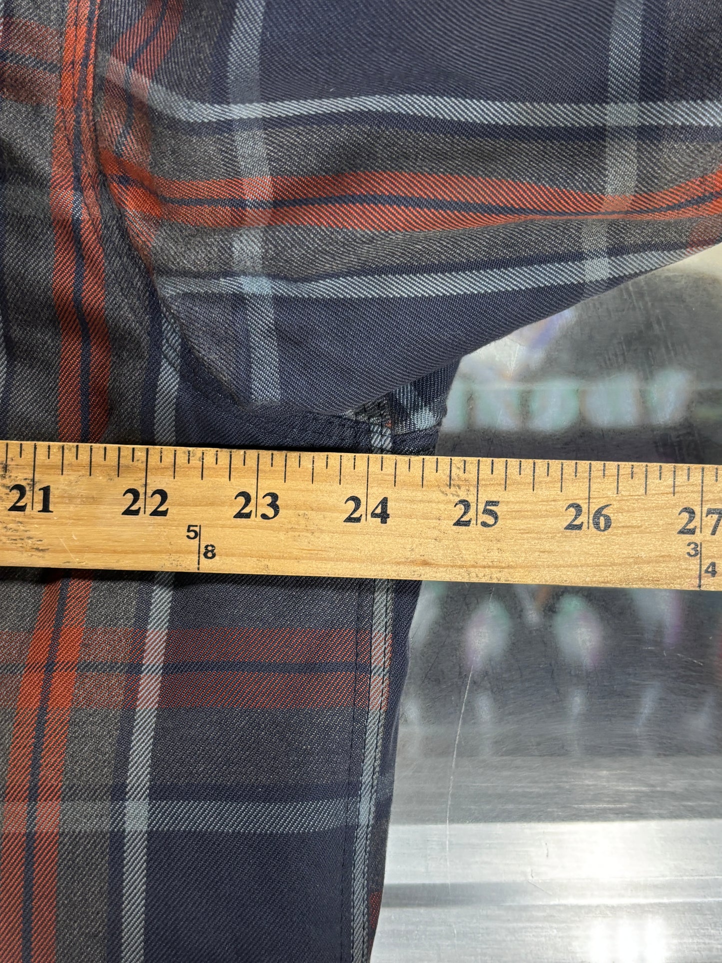 Carhartt Plaid Sherpa Insulated Heavy Button Up Work Shirt Size Large