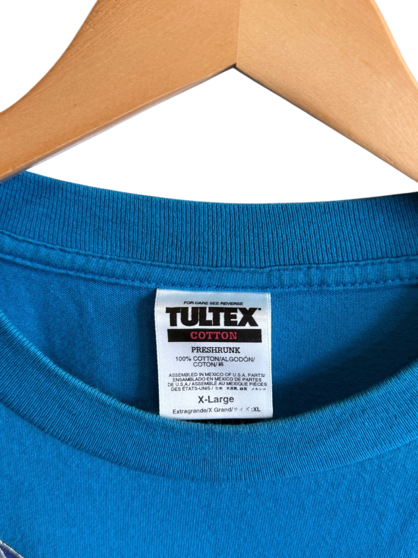 Vintage 90's Tultex Arizona Tribal Art Graphic Tee Size XL