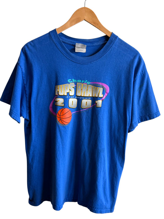 Vintage 2001 Charlo Montana Basketball Tournament Tee Size Large