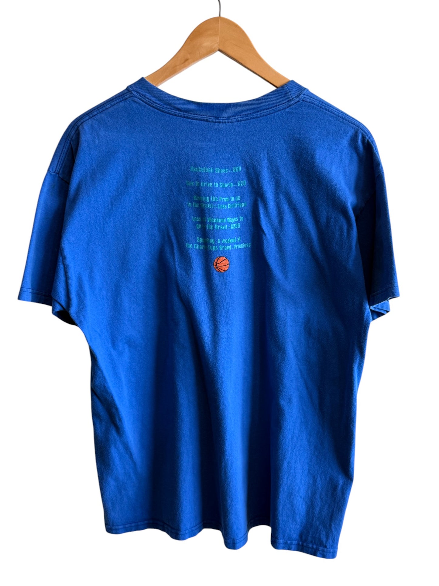 Vintage 2001 Charlo Montana Basketball Tournament Tee Size Large