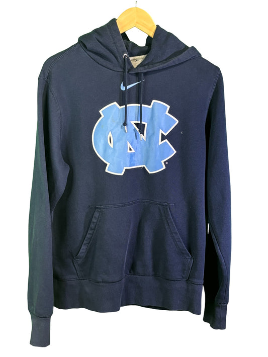 Vintage 00's Nike UNC Tar Heels Center Swoosh Hoodie Size Medium