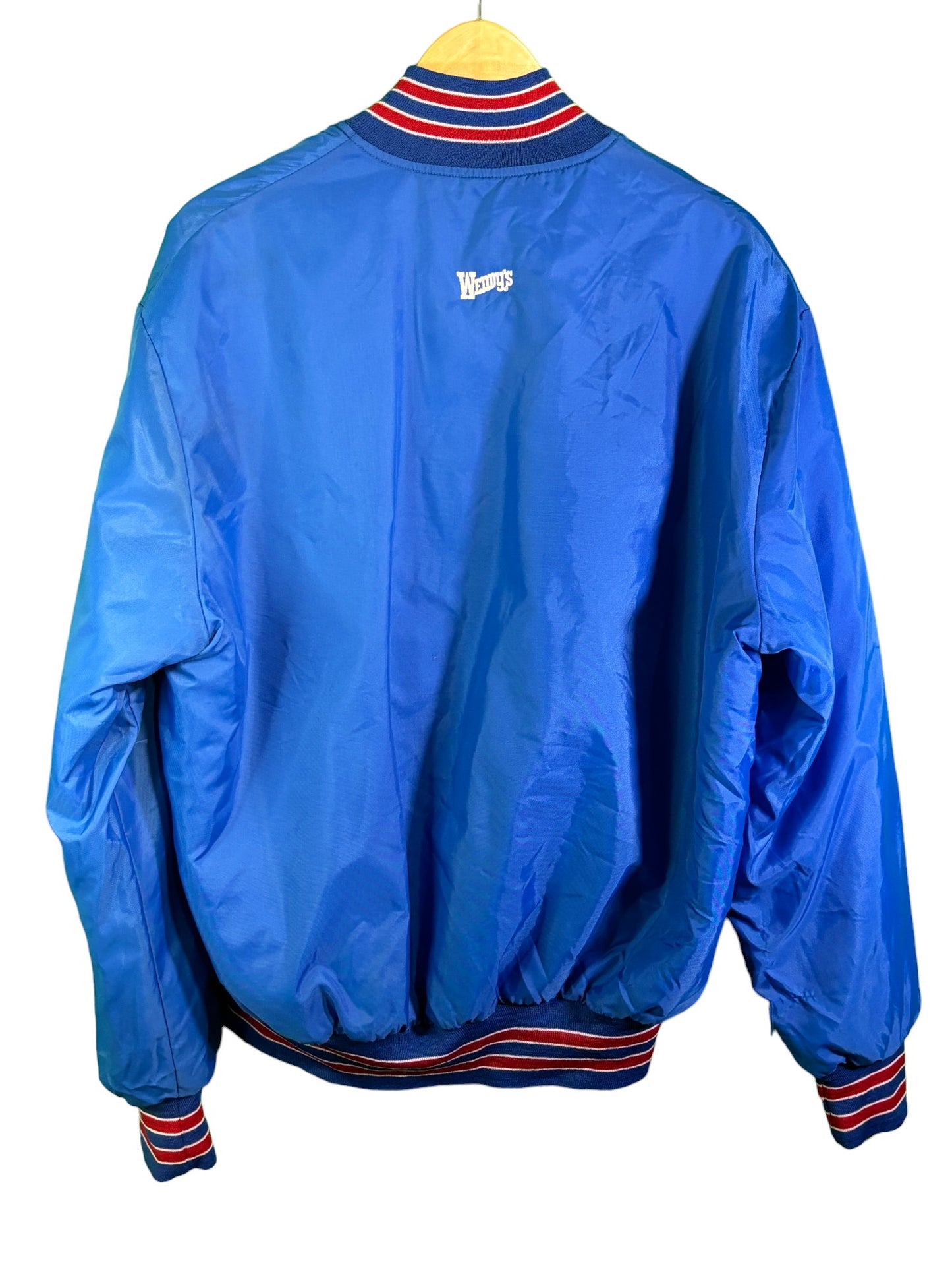 Vintage Billings Post 4 Baseball Satin Bomber Jacket Size Large