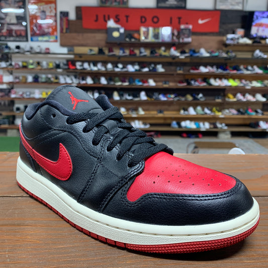 Jordan 1 Low 'Women's Bred Sail' Size 8W/6.5M