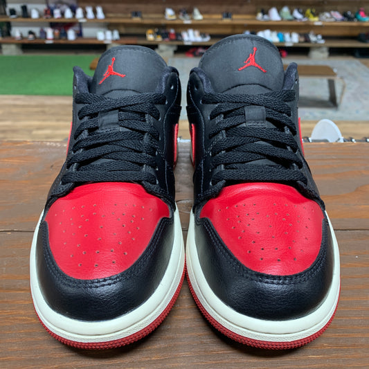 Jordan 1 Low 'Women's Bred Sail' Size 8W/6.5M