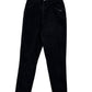 Vintage Rocky Mountain Women's High Waisted Black Denim Jeans Size 28x36