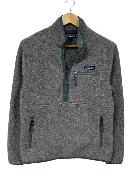 Patagonia Grey Fleece Marsupial Sweater Size Small