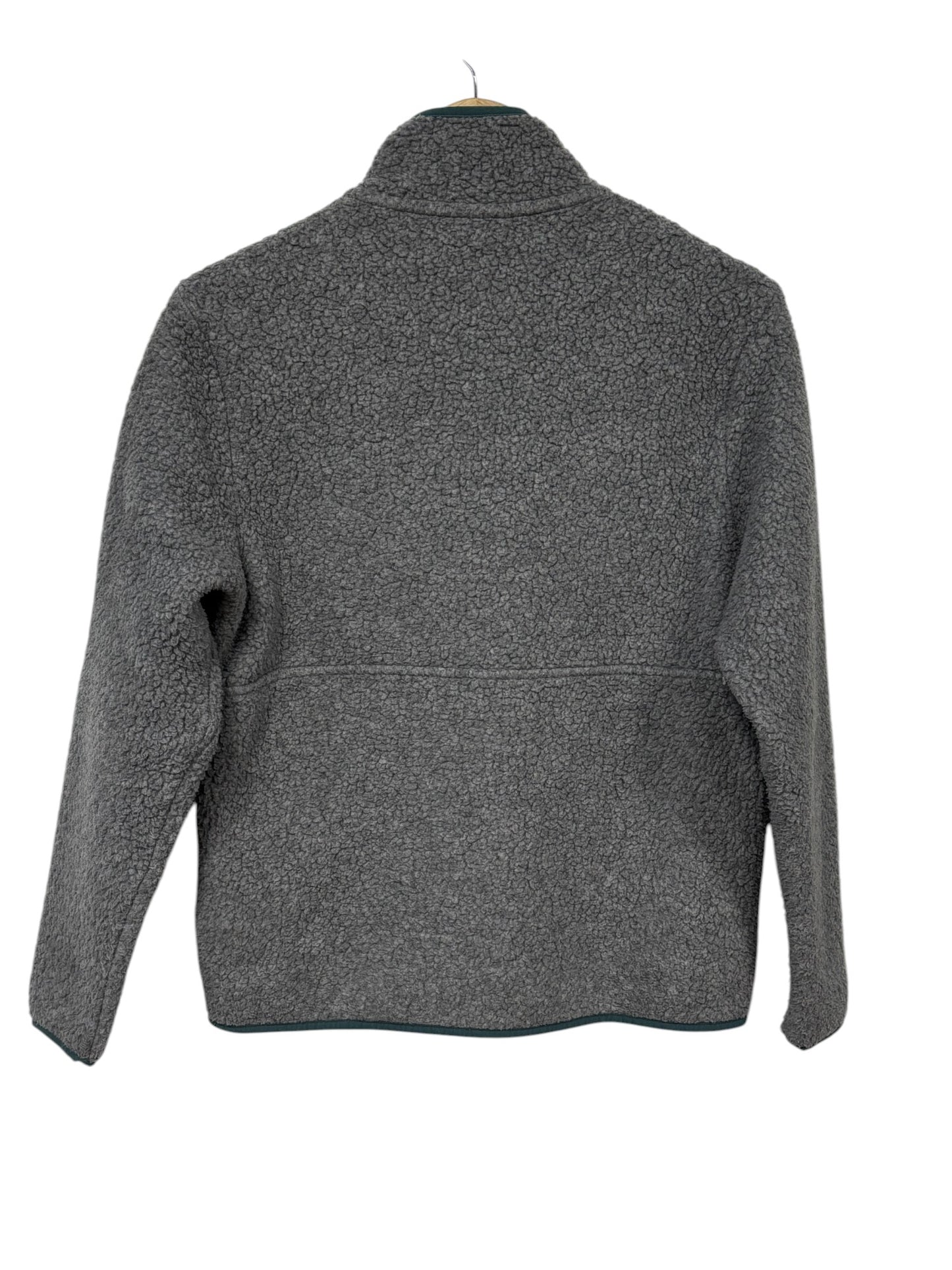 Patagonia Grey Fleece Marsupial Sweater Size Small