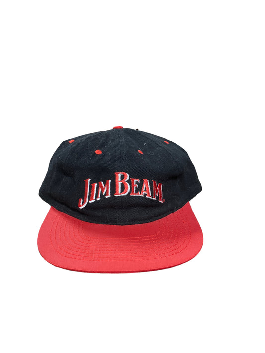 Vintage 90's Jim Beam Promo Snapback Hat