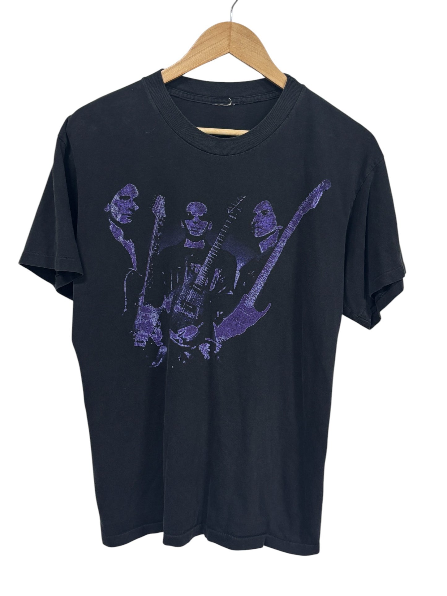 Vintage 90's G3 Band Joe Satriani Eric Johnson Steve Vai Tee Size Medium