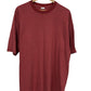Vintage 90's Fruit of the Loom Red Stripe Grunge Tee Size XL