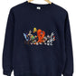 Vintage Looney Tunes Characters Embroidered Cartoon Sweater Size Small