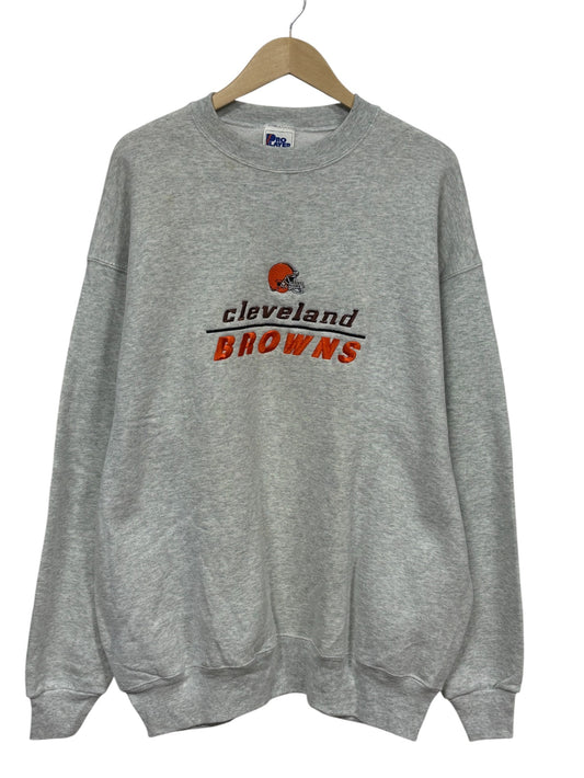 Vintage 90's Pro Player Cleveland Browns NFL Logo Sweater Size XXL