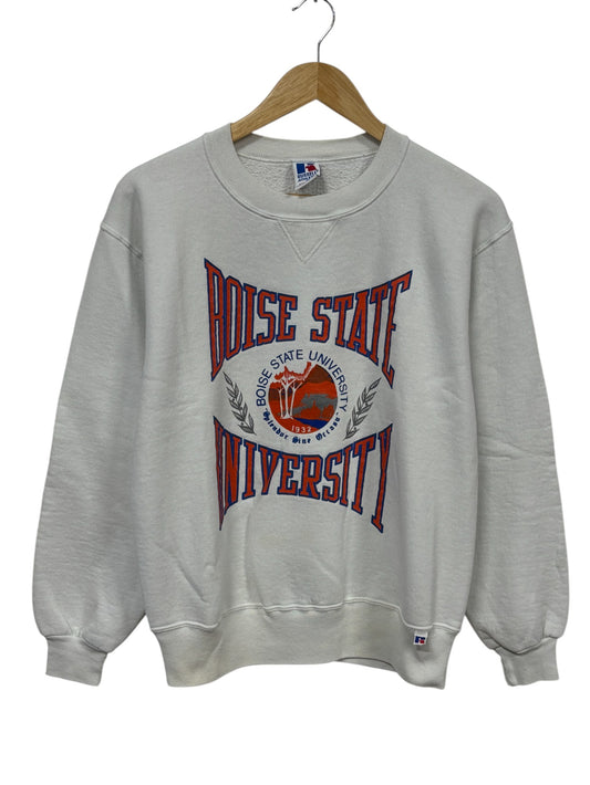 Vintage Russell Athletic Boise State University College Sweater Size Medium