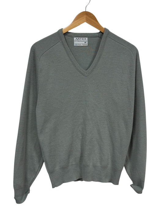 Vintage 90's Artex V Neck Sweater Size Medium