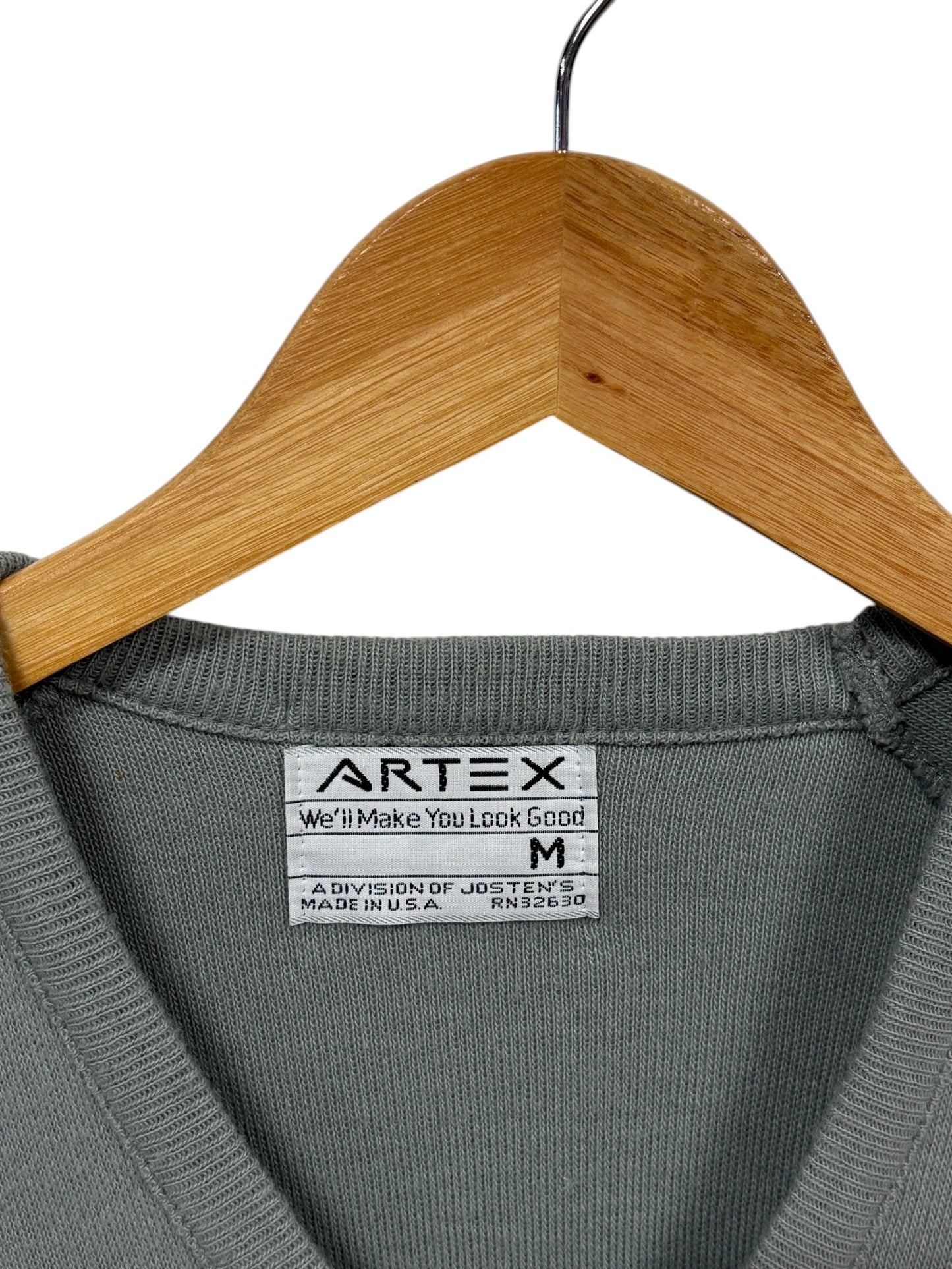 Vintage 90's Artex V Neck Sweater Size Medium