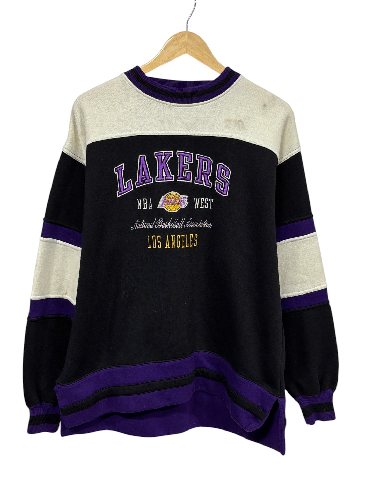 Vintage 90's Pro Player Los Angeles Lakers NBA Sweater Size XL