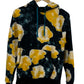 Nike Floral Print Swoosh Hoodie Size Small