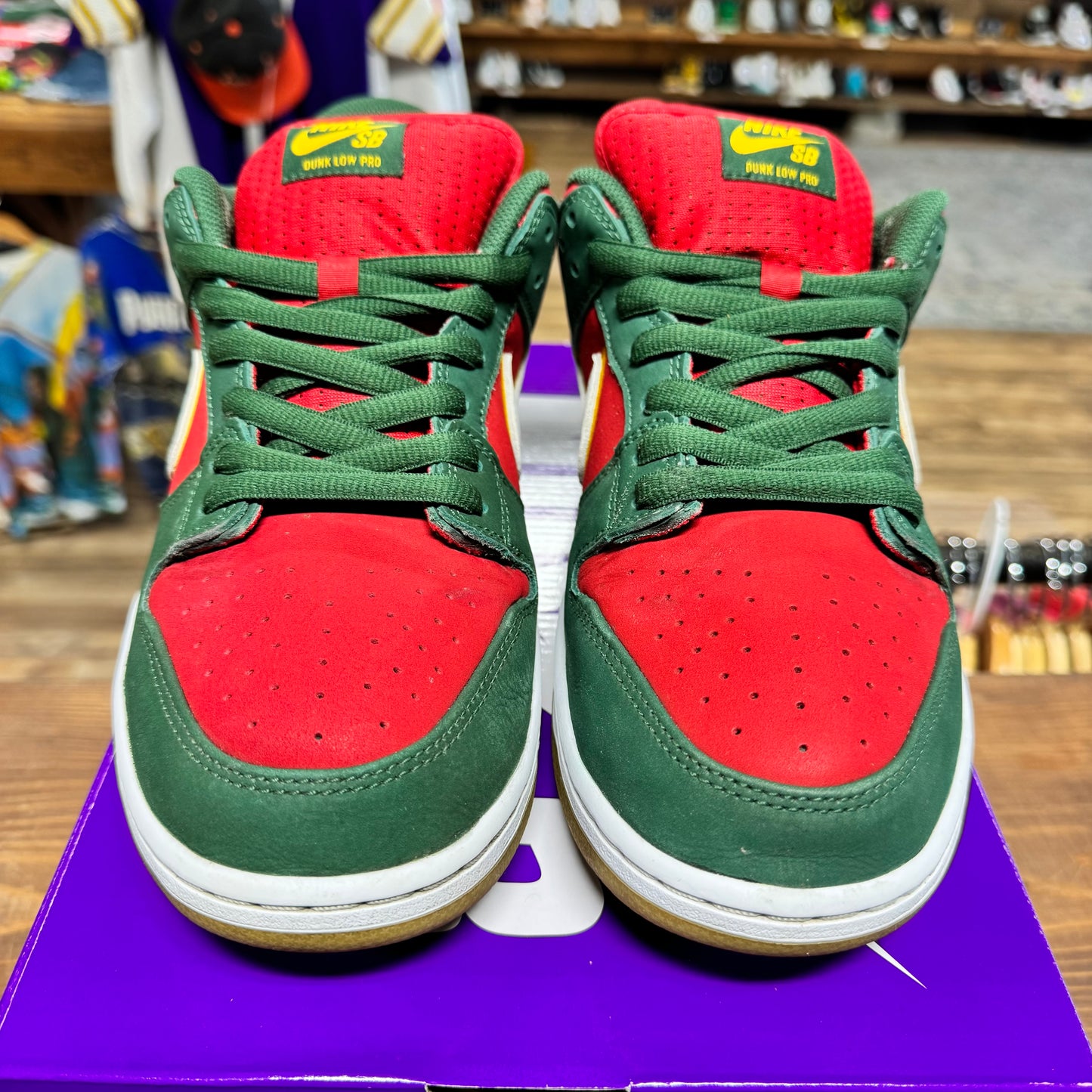 Nike SB Dunk Low 'Seattle Supersonics' Size 12