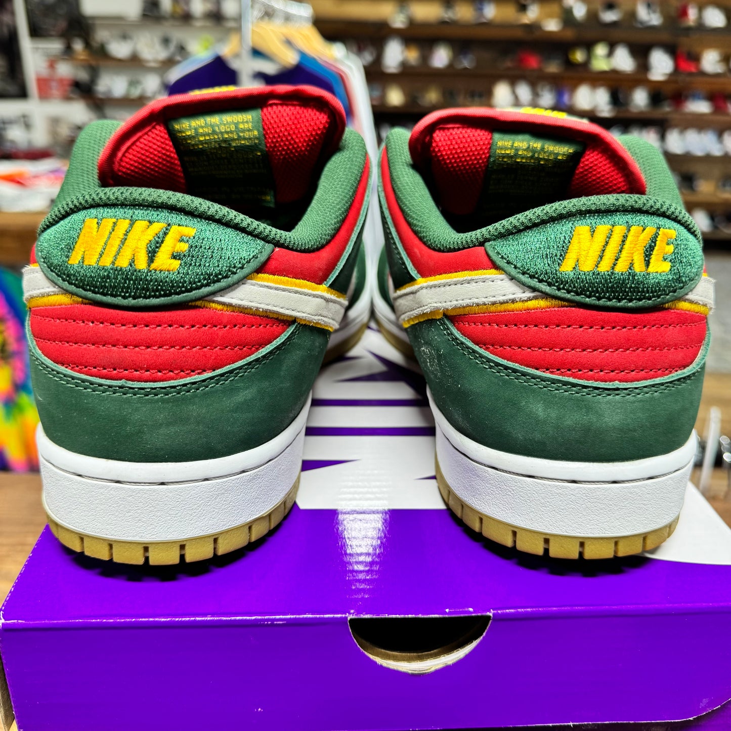 Nike SB Dunk Low 'Seattle Supersonics' Size 12