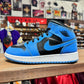 Jordan 1 Mid 'University Blue Black' Size 6.5Y