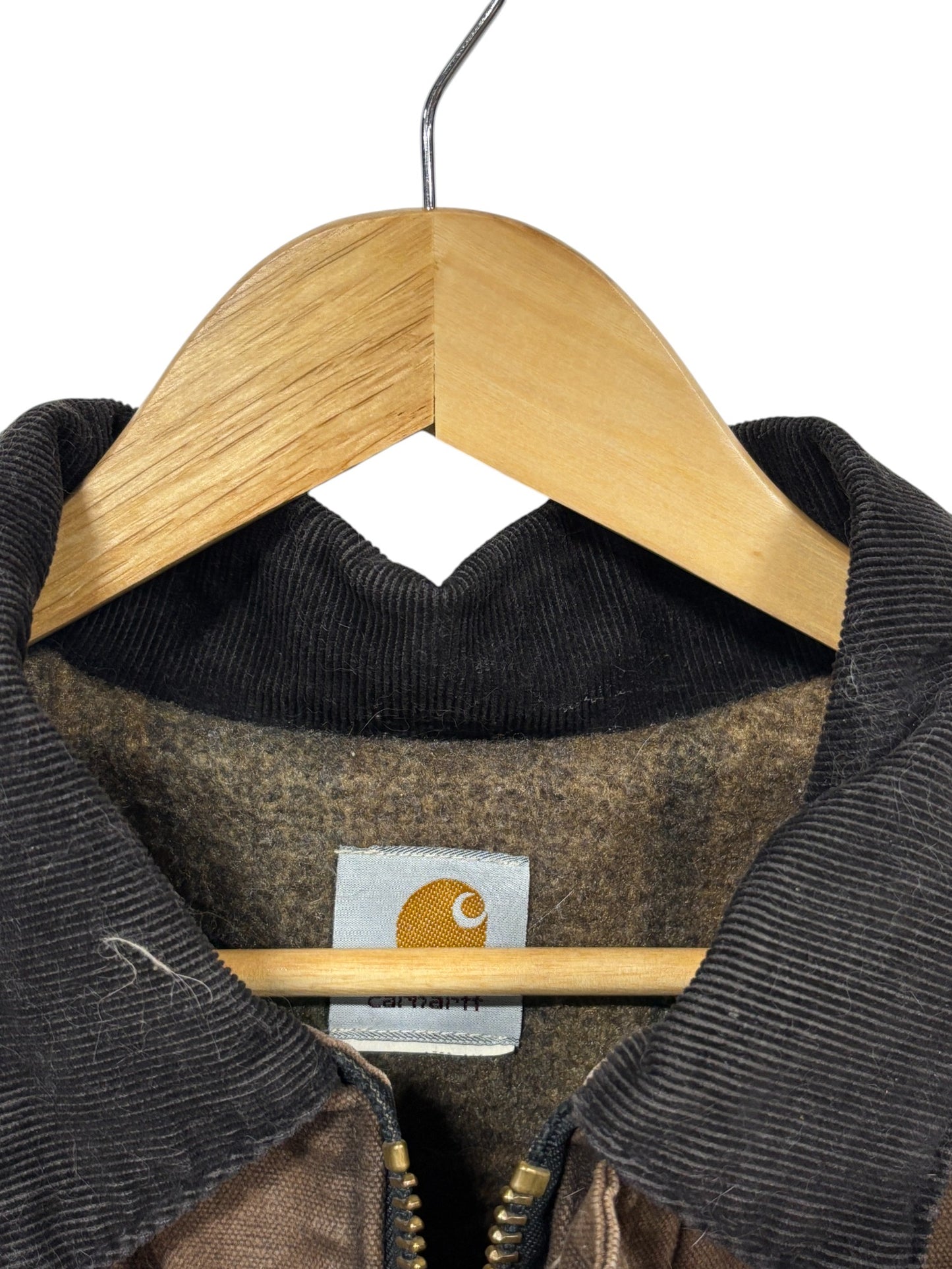 Vintage Carhartt Blanket Lined C10 Chocolate Brown Jacket Size XXL