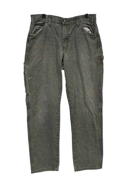 Vintage Dickies Green Carpenter Pants Size 30x33