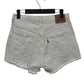Levi's White Denim Jean Shorts Size 27