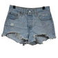 Levi's Light Wash Denim Jean Shorts Size 27