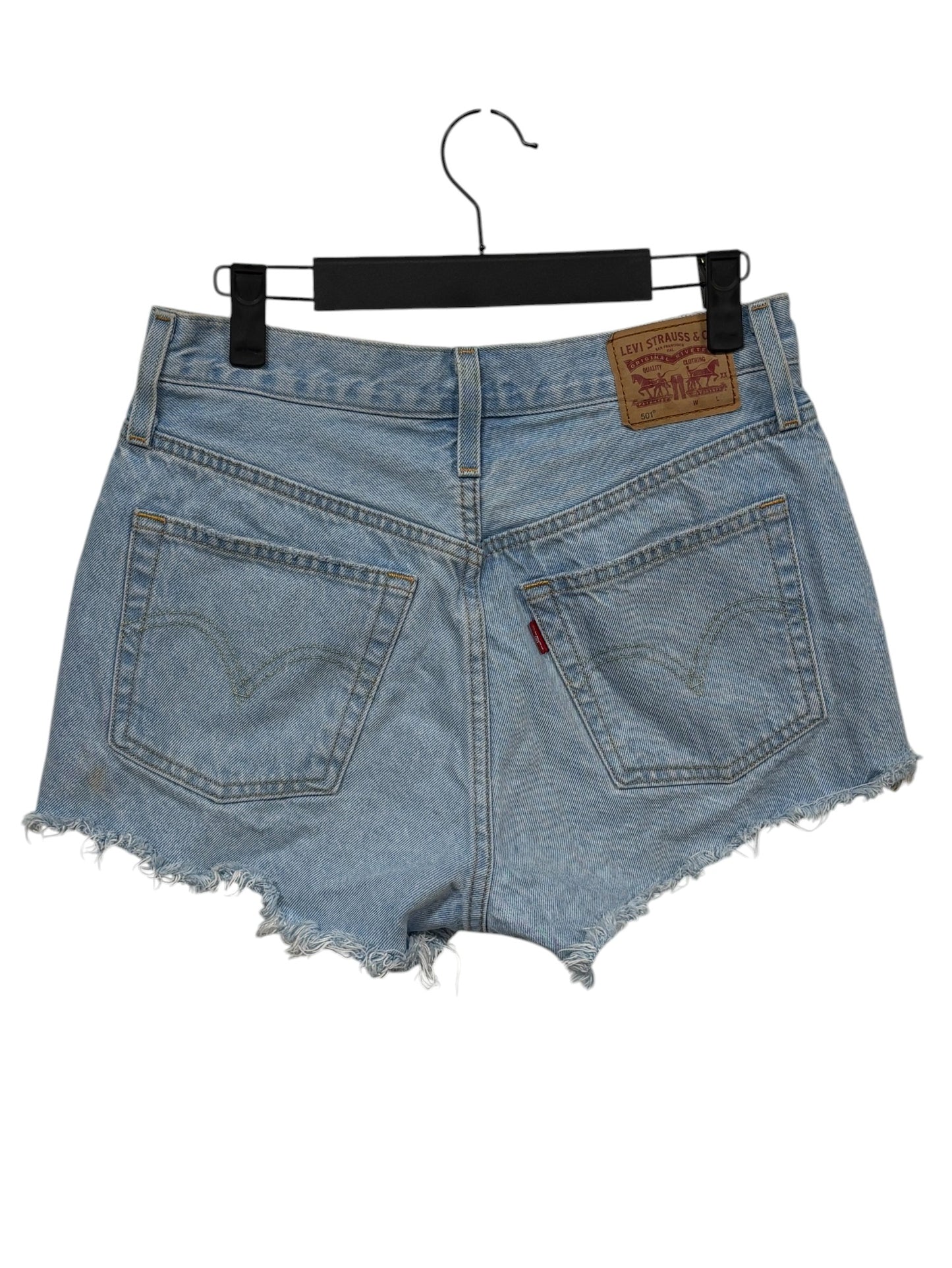 Levi's Light Wash Denim Jean Shorts Size 27