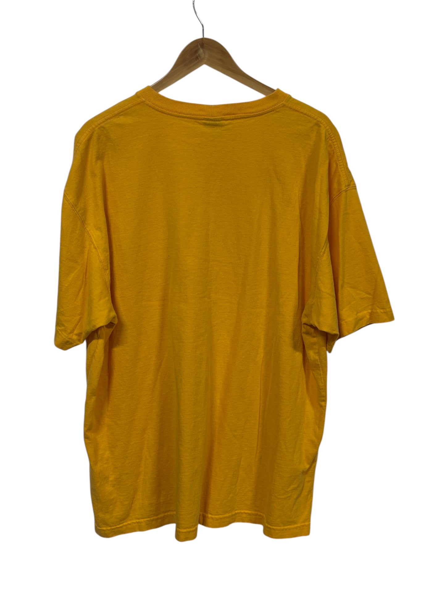 Vintage Y2K Carhartt Yellow Pocket Tee Size XL