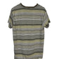 Vintage Y2K Enyce V Neck Striped Tee Size XL