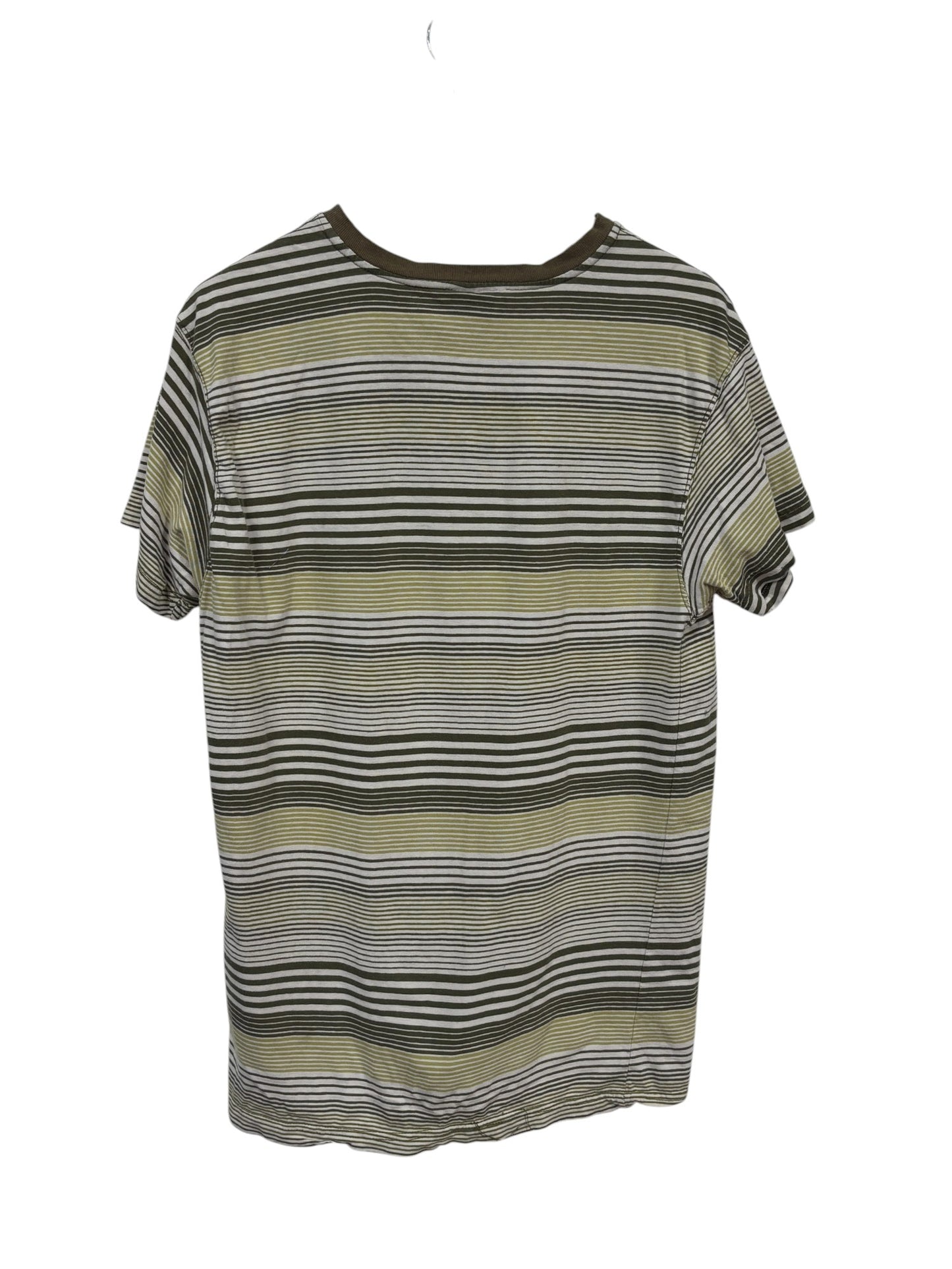 Vintage Y2K Enyce V Neck Striped Tee Size XL