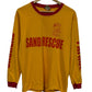 Vintage Baghdad Surf Live Saving Club Sand Rescue Long Sleeve Shirt Size M