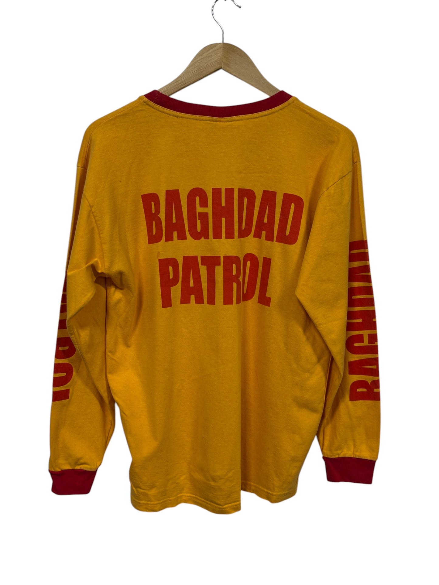 Vintage Baghdad Surf Live Saving Club Sand Rescue Long Sleeve Shirt Size M