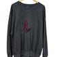 Vintage 80's Marathon Runner Crewneck Sweater Size XL