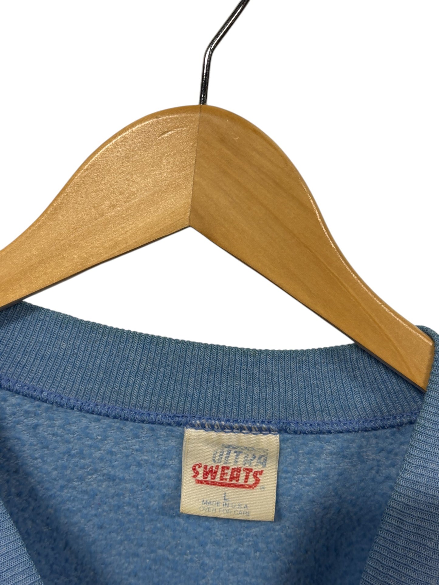 Vintage 80's Montana Elk Nature Crewneck Sweater Size Large