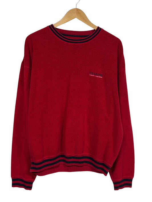 Vintage Chaps Ralph Lauren Fleece Crewneck Sweater Size XL