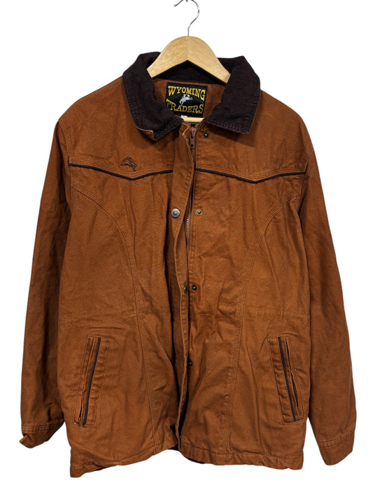 Vintage Wyoming Traders Brown Workwear Jacket Size Large
