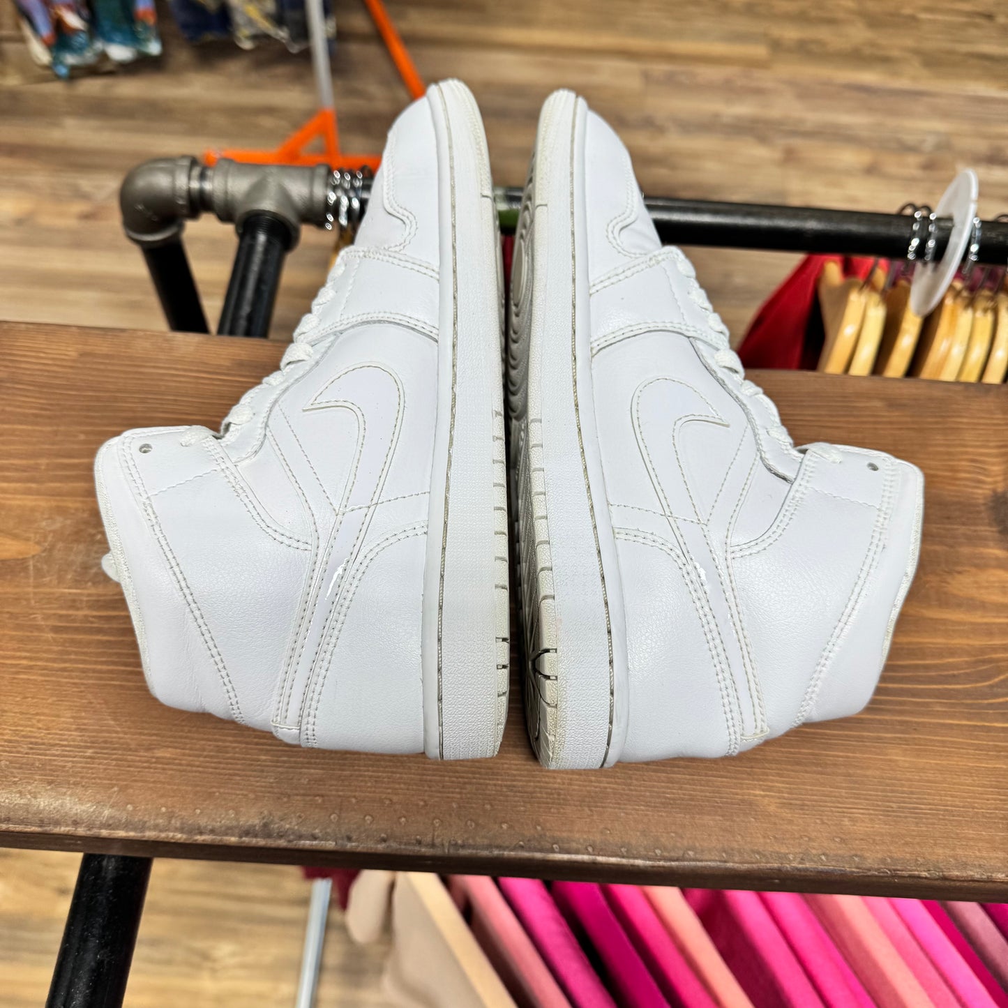 Jordan 1 Mid 'Triple White' Size 8.5W/7M