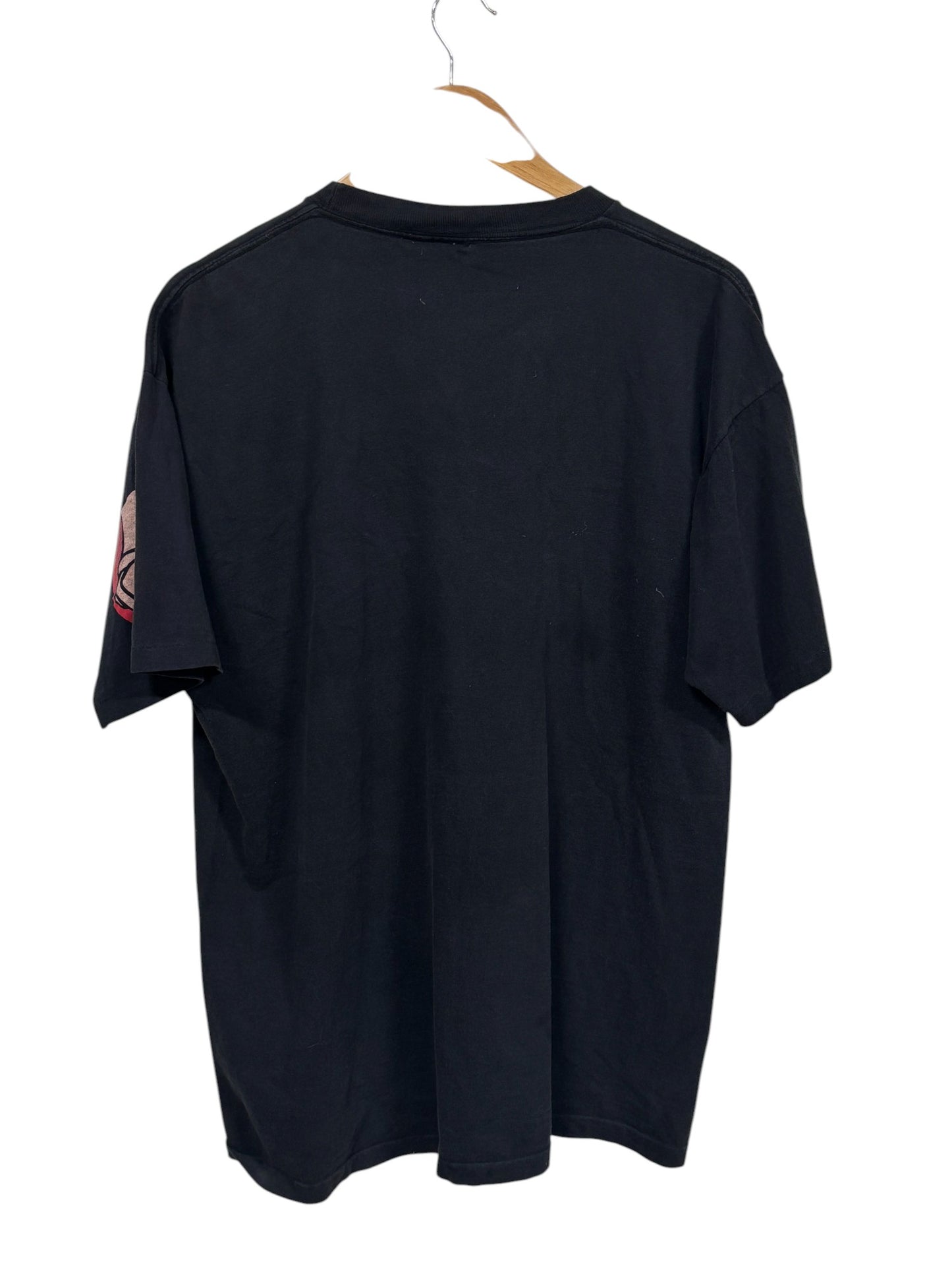 Vintage 90's Thumbs Up Los Angeles Raiders NFL Big Print Tee Size XL