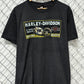 Y2K Harley Davidson V Twin Genuine Quality Biker Graphic Tee Size Large